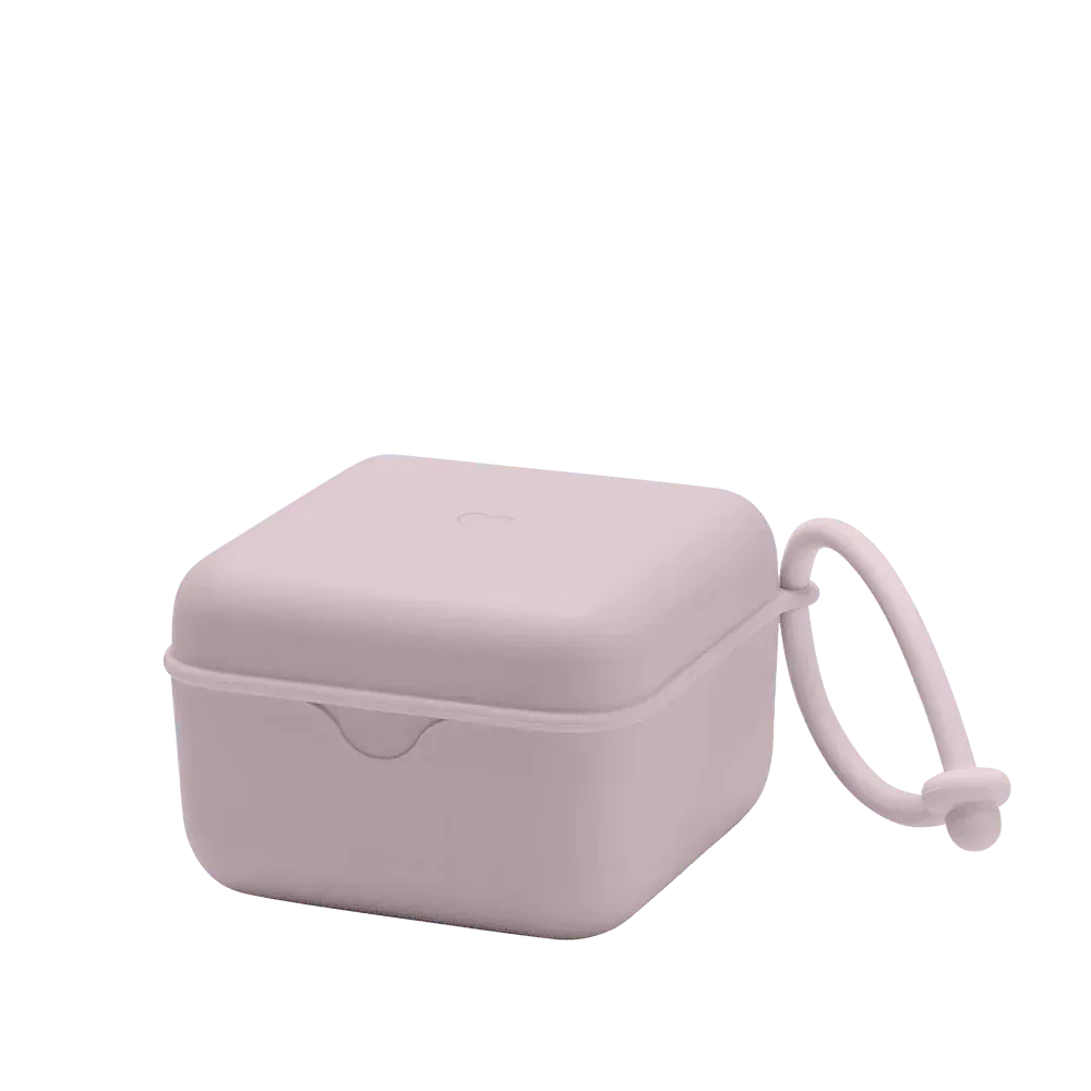 BIBS Pacifier Box Schnullerbox Dusky Lilac steriliserbar