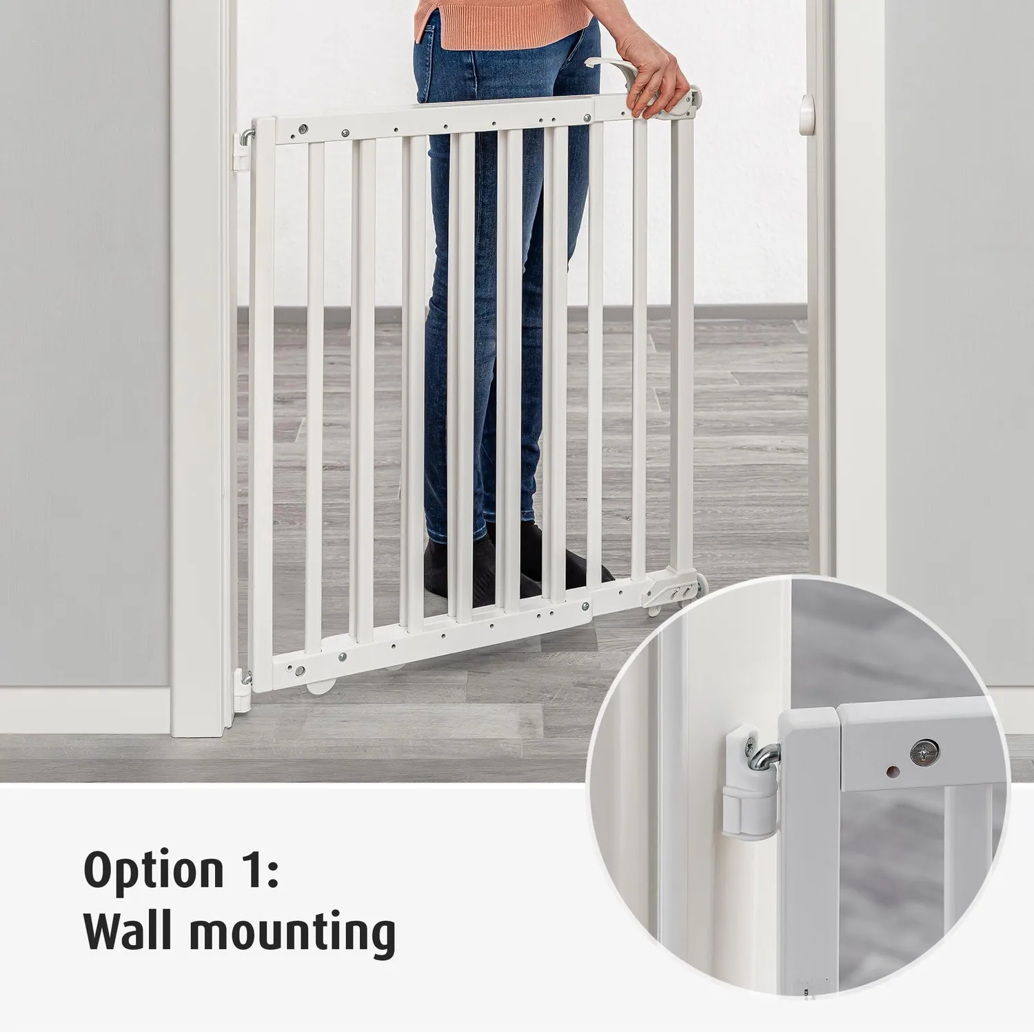 Reer Türgitter Treppengitter 63-106 cm weiß
