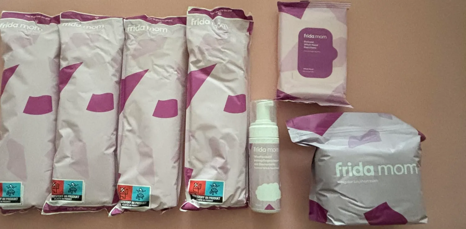 Frida Mom Erholungspaket Wochenbett Set mit Kühlbinden