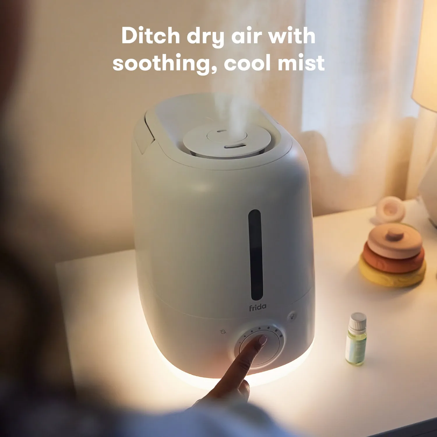 Frida Baby Humidifier XL Luftbefeuchter 6L mit Nachtlicht