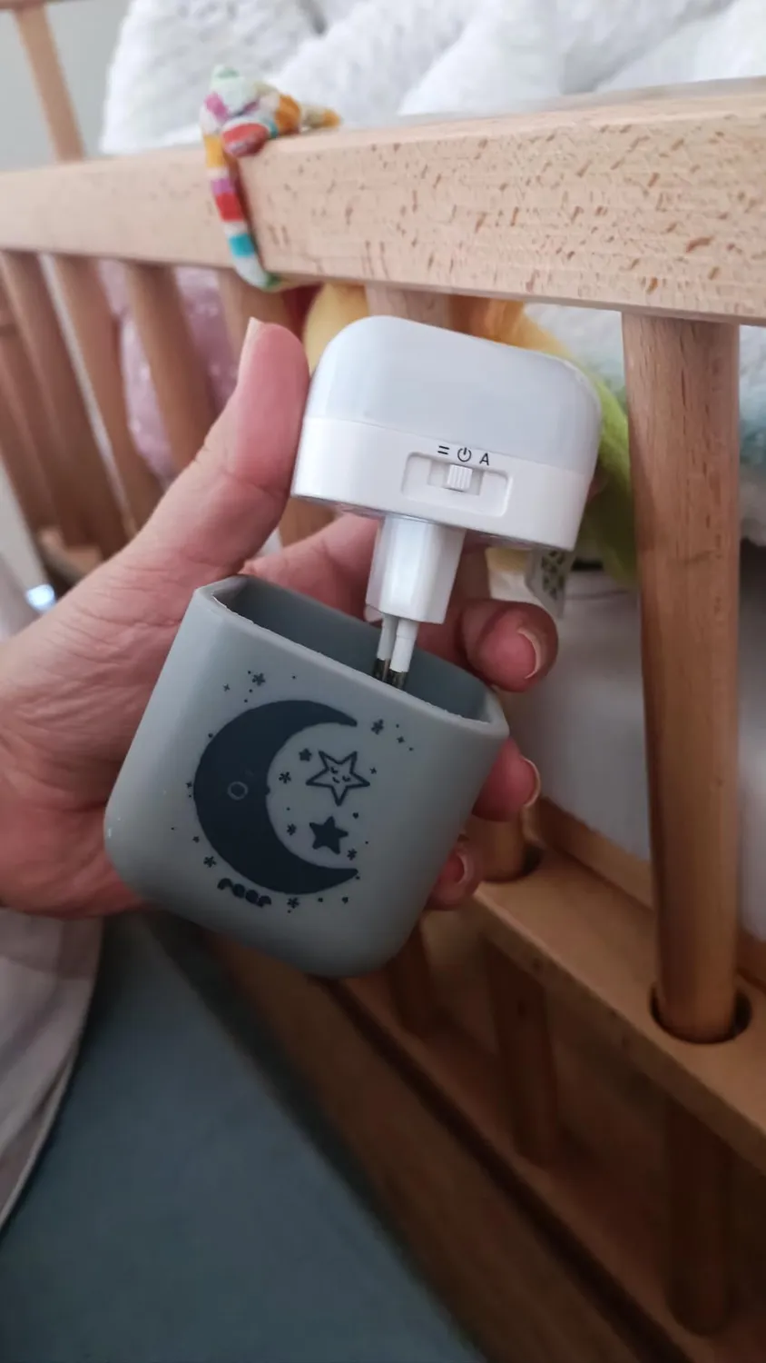 Reer SleepLight 52401 Nachtlicht hellgrau Akku