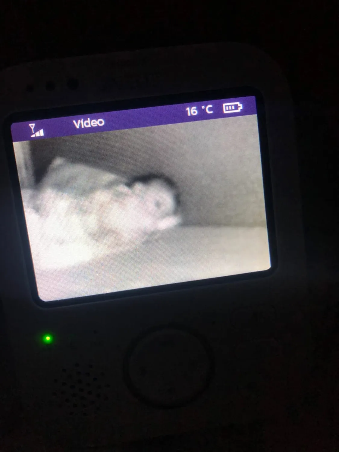 reer 80440 BabyCam XL Video-Babyphone weiß 4,3 Zoll