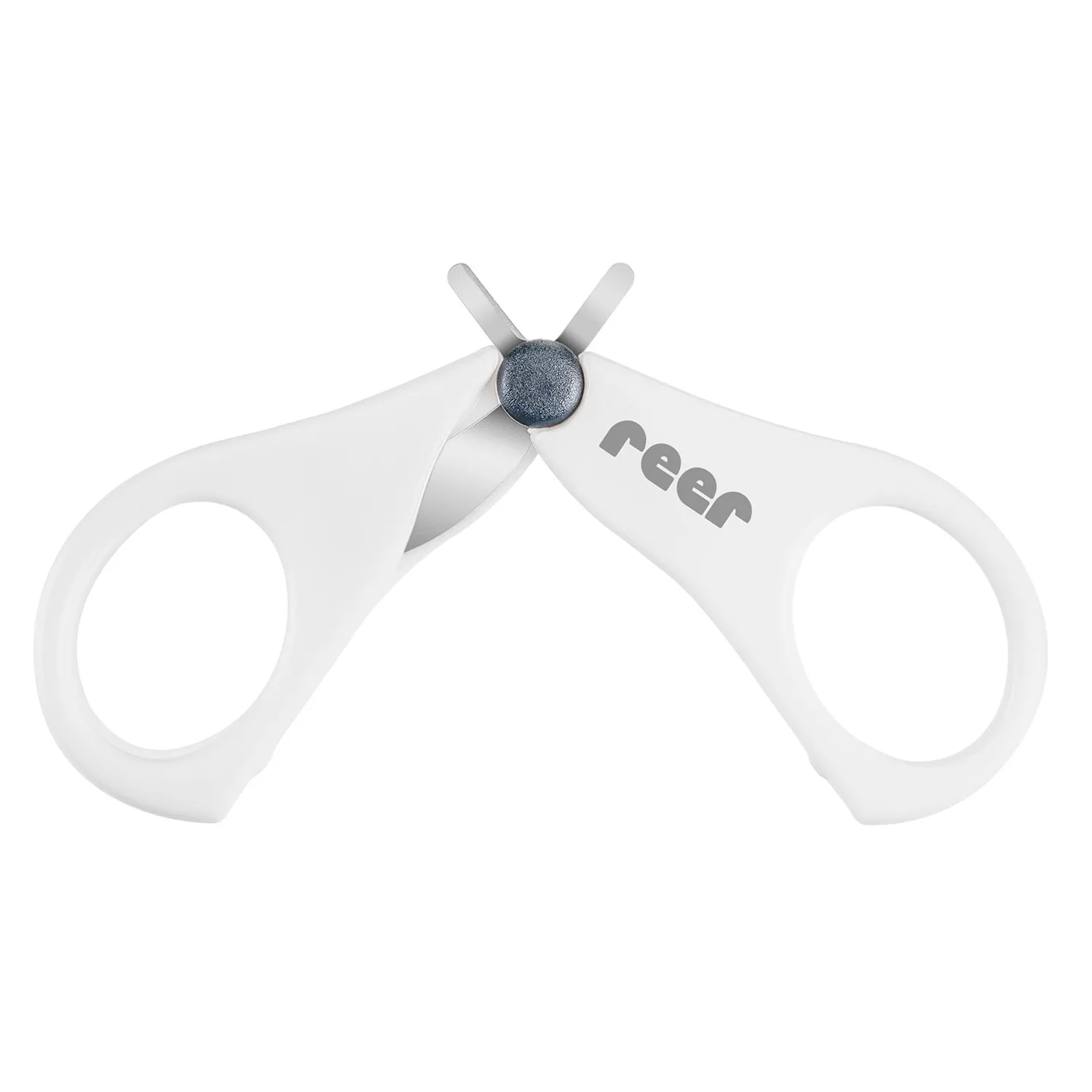 Reer BabyCare 81060 Baby-Nagelschere weiß abgerundet