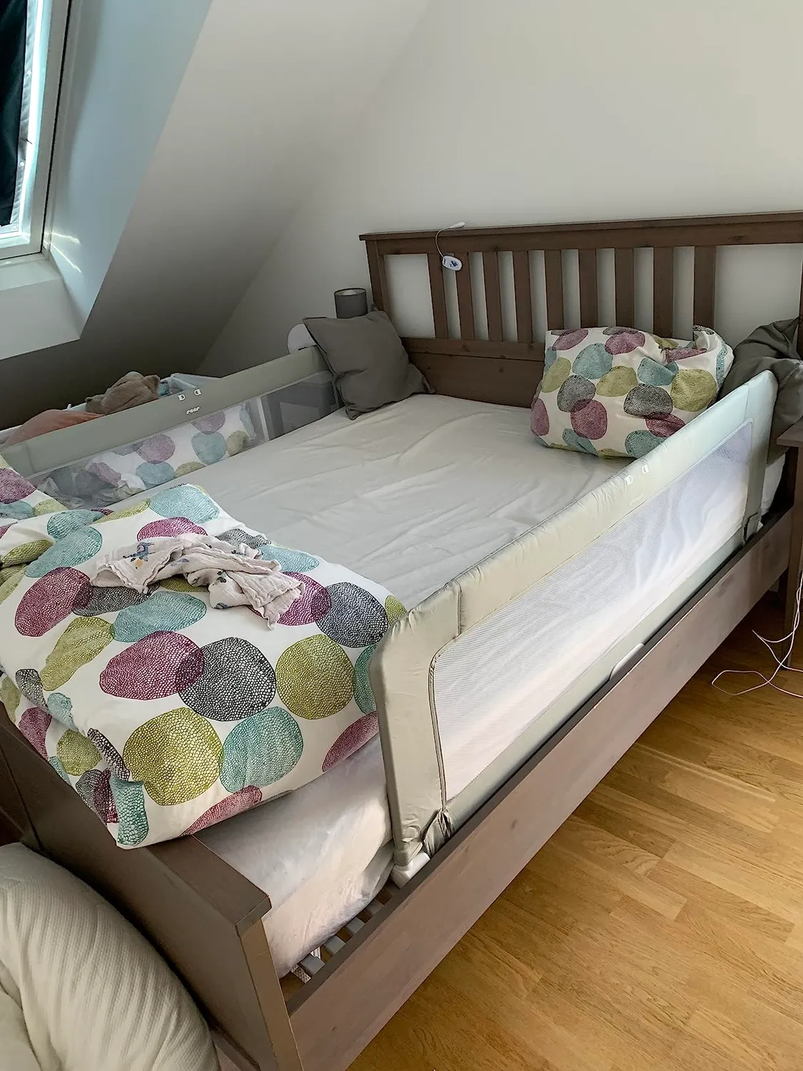 Reer ByMySide Bettgitter 150x50 cm grau extrahoch