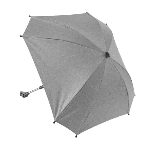 Reer ShineSafe Sonnenschirm Kinderwagen grau UPF 50+