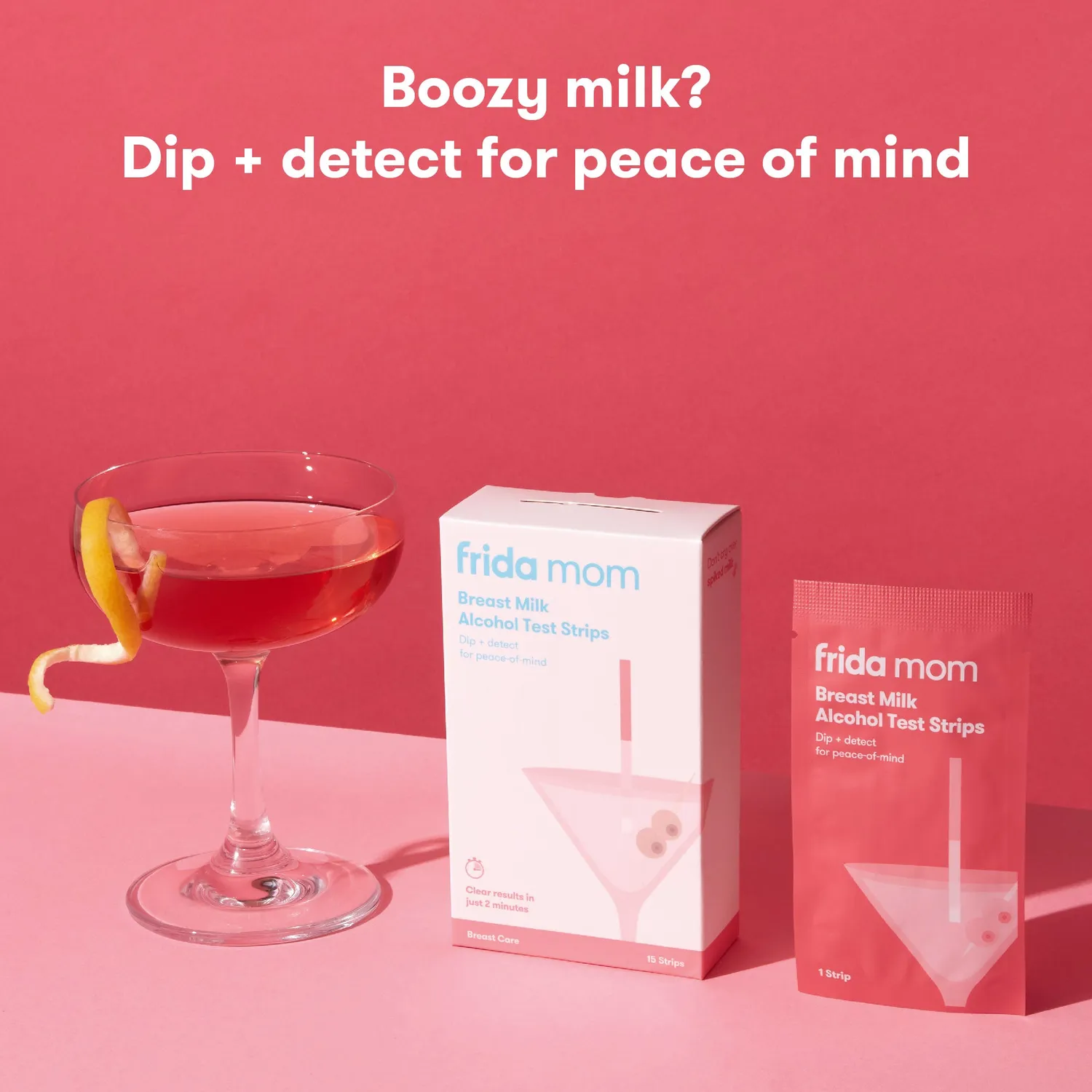 Frida Mom Alkohol Teststreifen Muttermilch 15 Stück