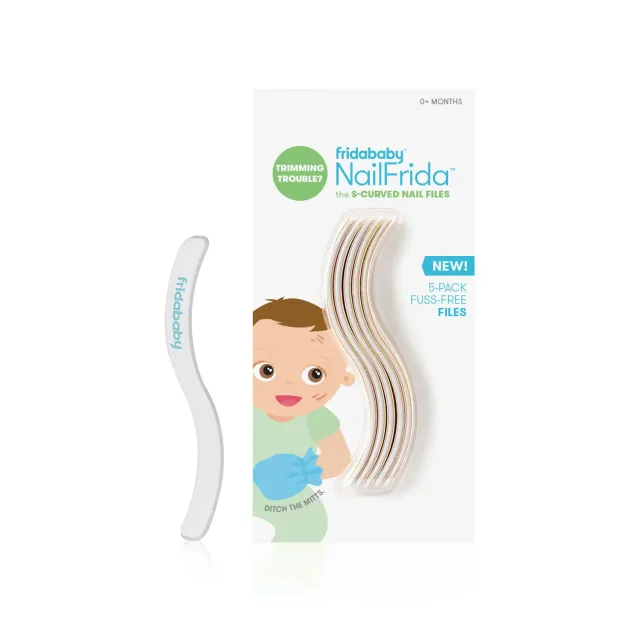 Frida Baby NailFrida S-Curved Nagelfeilen 5er-Pack