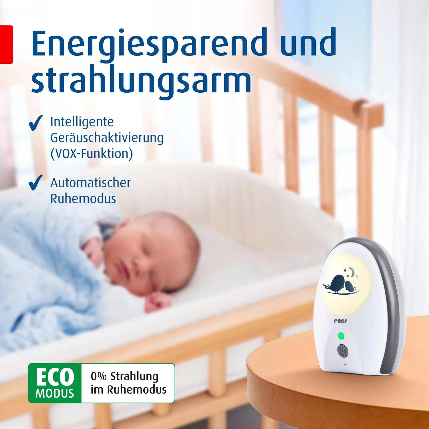 Reer Rigi Babyphone digital 300m mit Nachtlicht