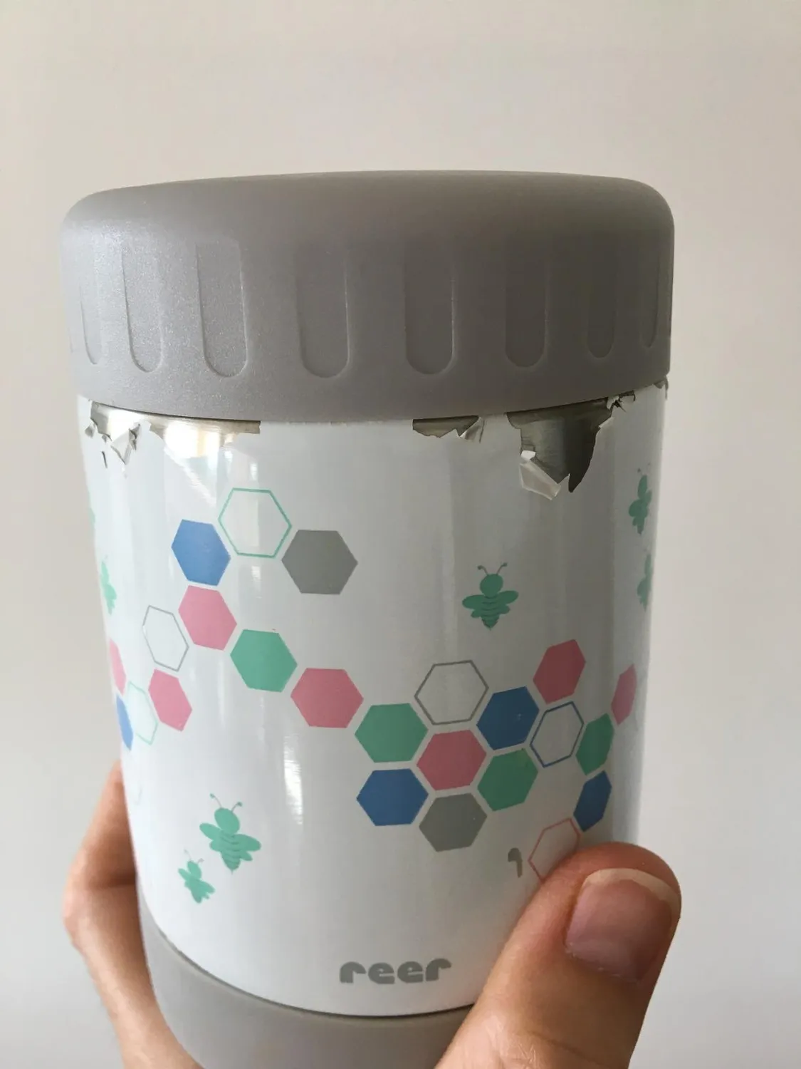 Reer DesignLine 90410 Warmhaltebox 350 ml Edelstahl