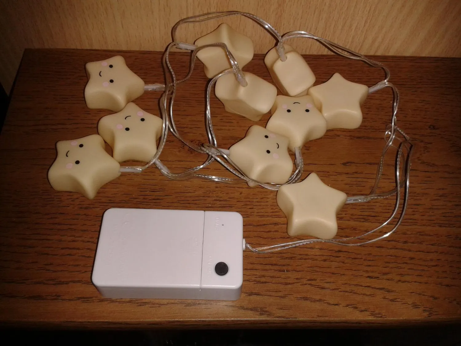 reer lumilu String Light Star Lichterkette gelb