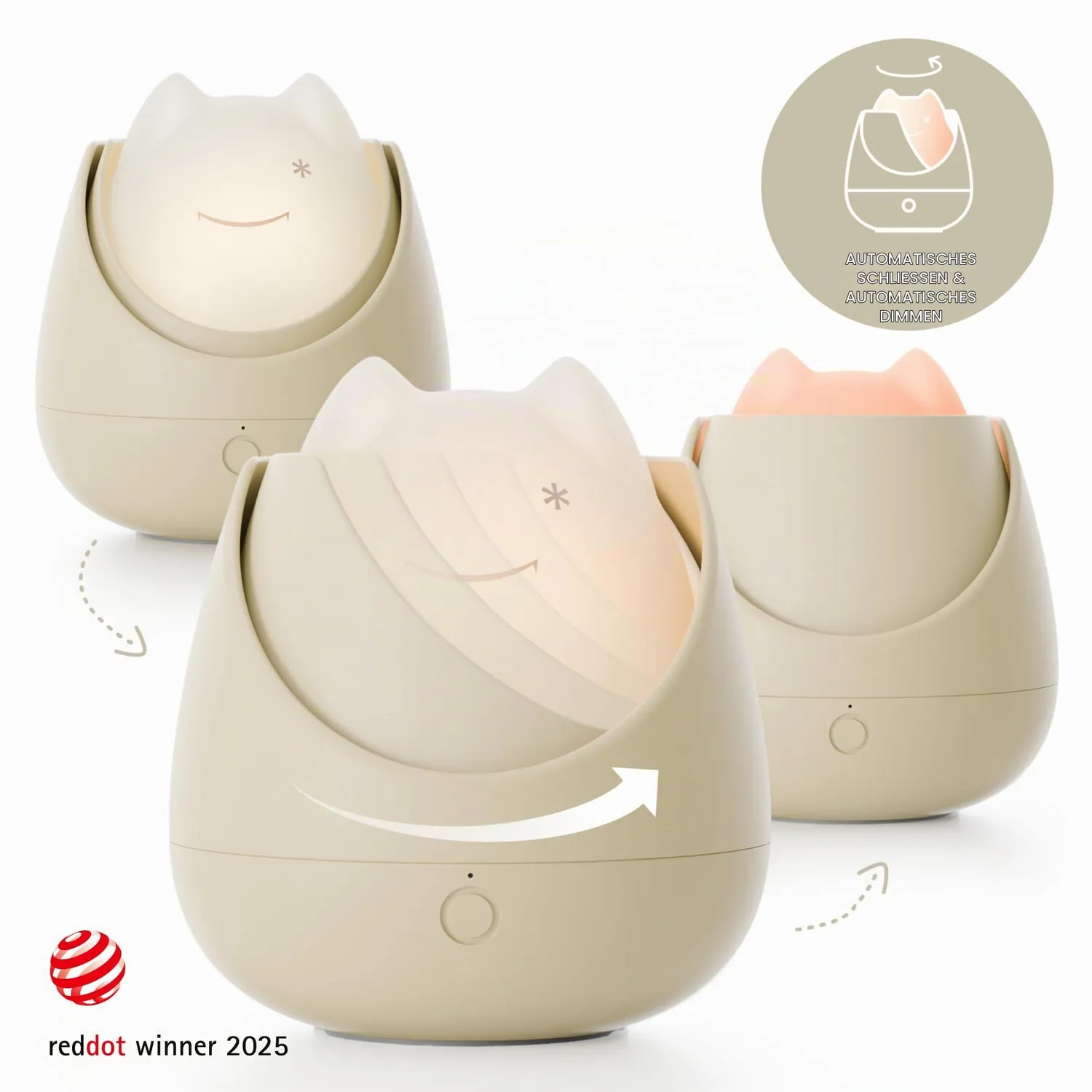 Nosiboo Zigg Nachtlicht Baby Rotlicht mit Timer