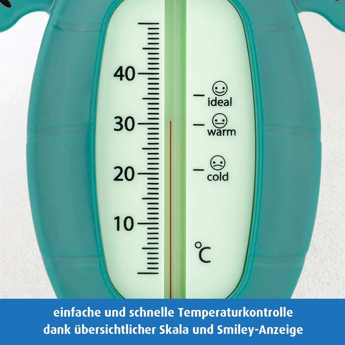 Reer Schildkröte Baby-Badethermometer quecksilberfrei