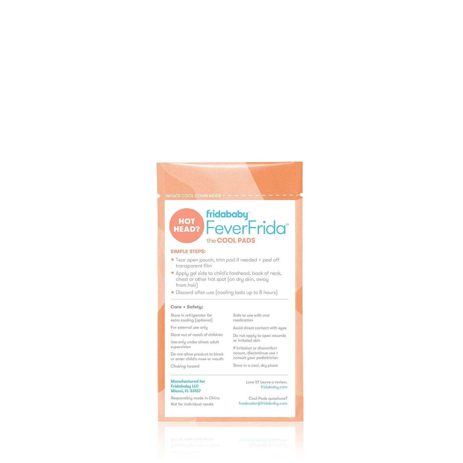 NoseFrida FeverFrida Cool Pads Kühlpads 5 St bis 8 Stunden