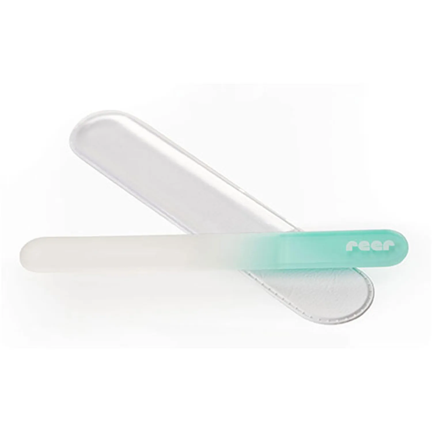 Reer PremiumCare Baby Glas-Nagelfeile weiß schonend