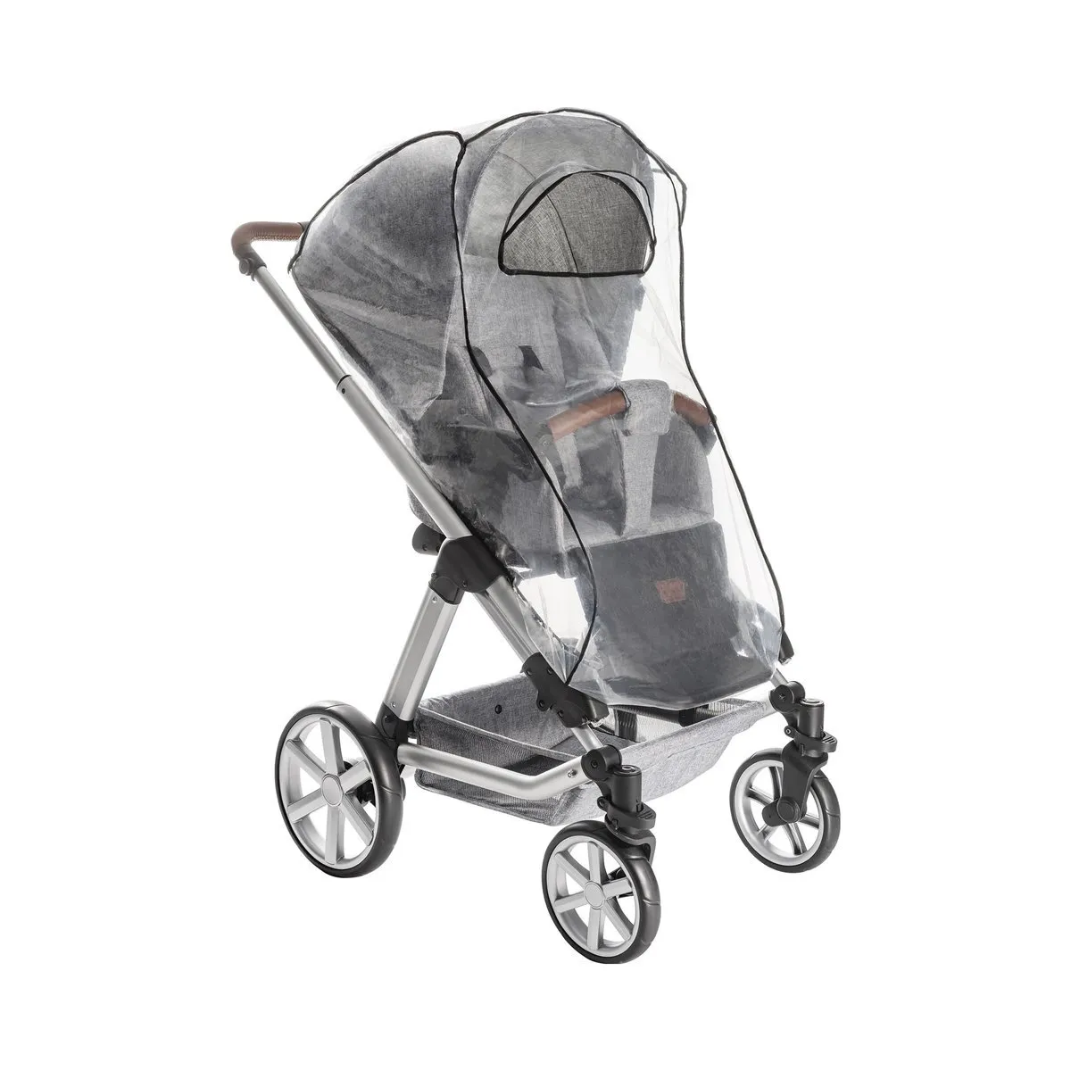reer RainCover Classic Regenschutz Kinderwagen PVC-frei