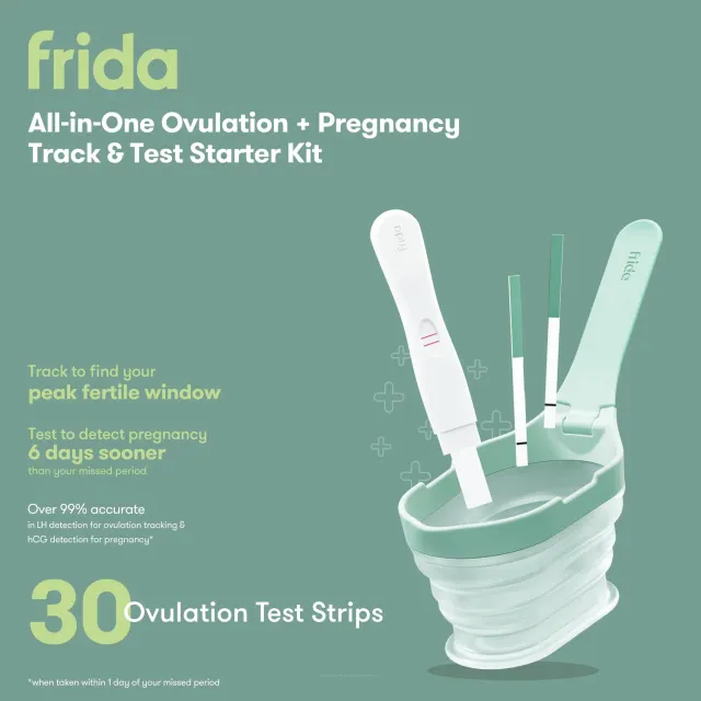 Frida Fertility Ovulation Schwangerschaftstest Kit Track Set