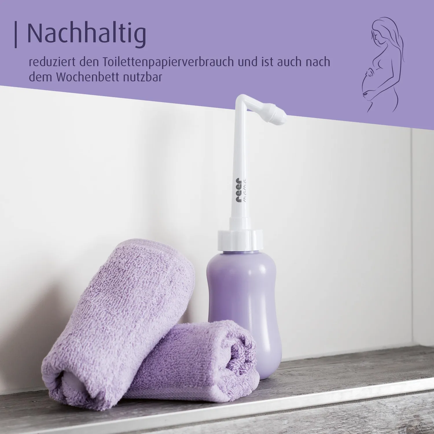 reer Intimdusche Wochenbett Po Dusche 380 ml tragbar