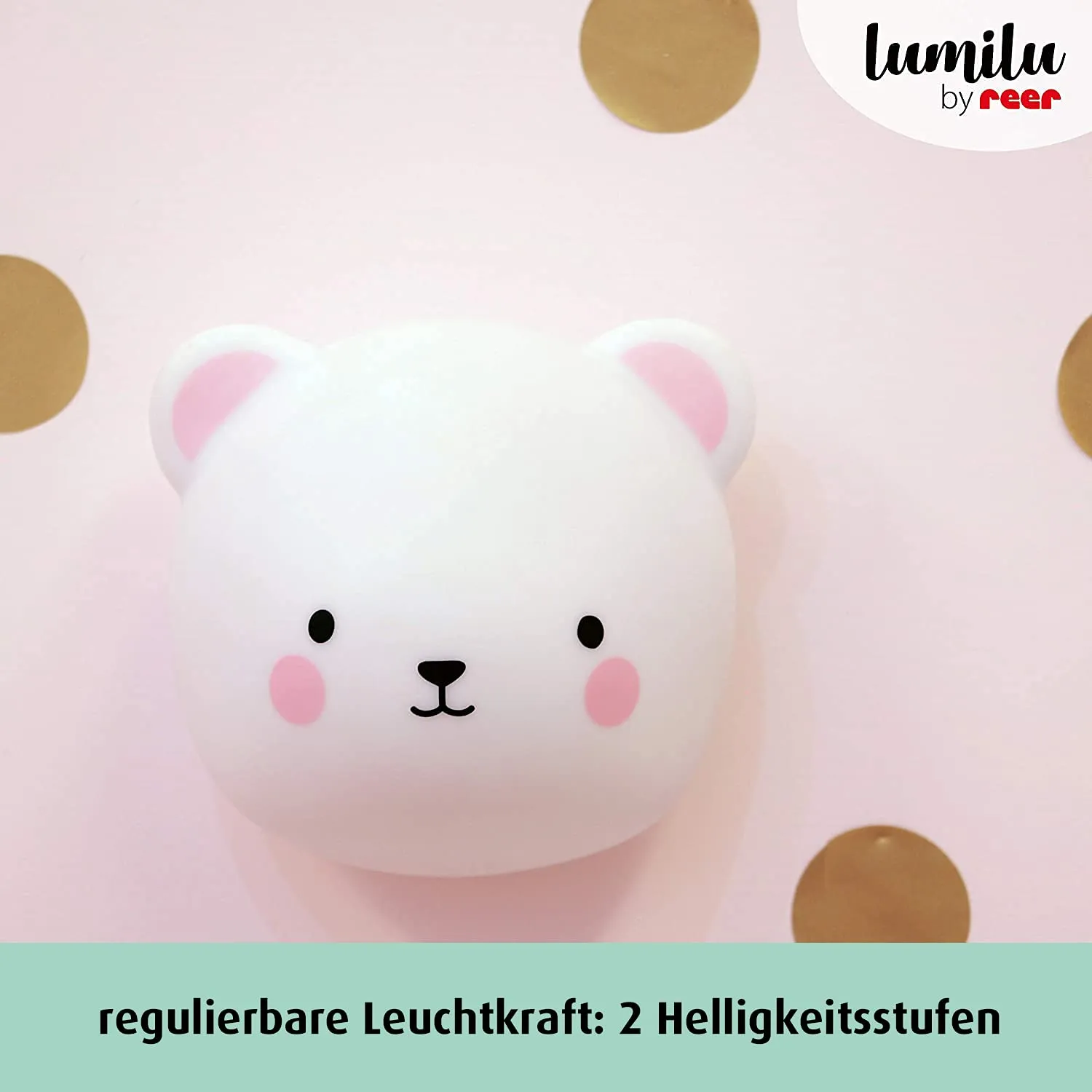 Reer lumilu Touch Light Bear Nachtlicht weiß Bär