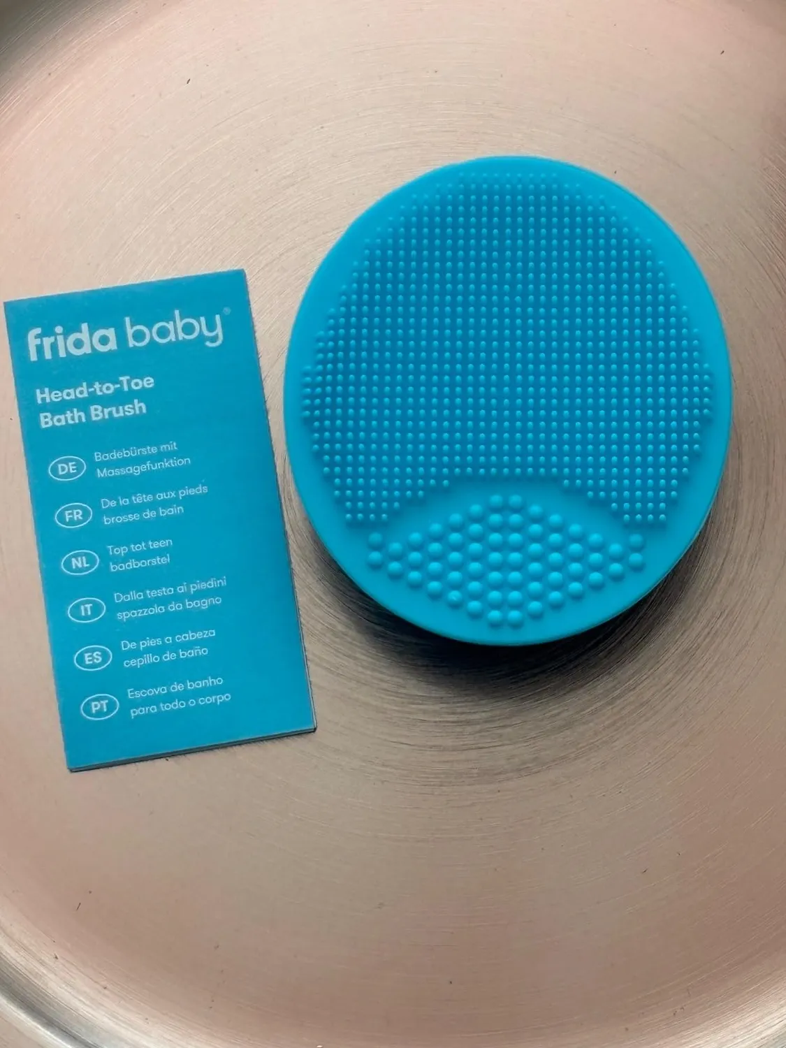 Frida DermaFrida Silikon-Badebürste Baby Silikon