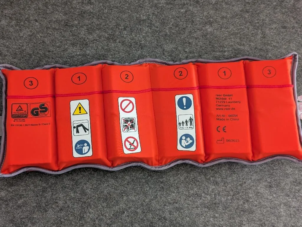 Reer myswimbuddy Schwimmgürtel 15-30 kg Neopren rot
