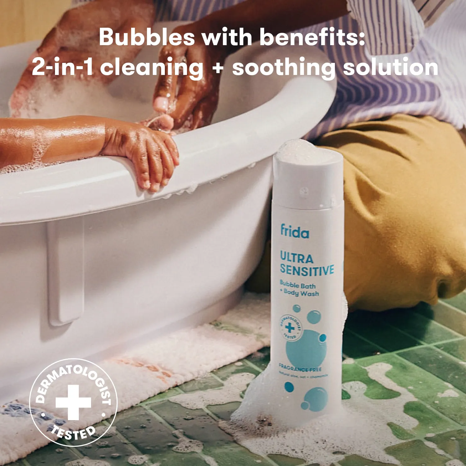 Frida Baby Ultra Sensitive Schaumbad parfümfrei