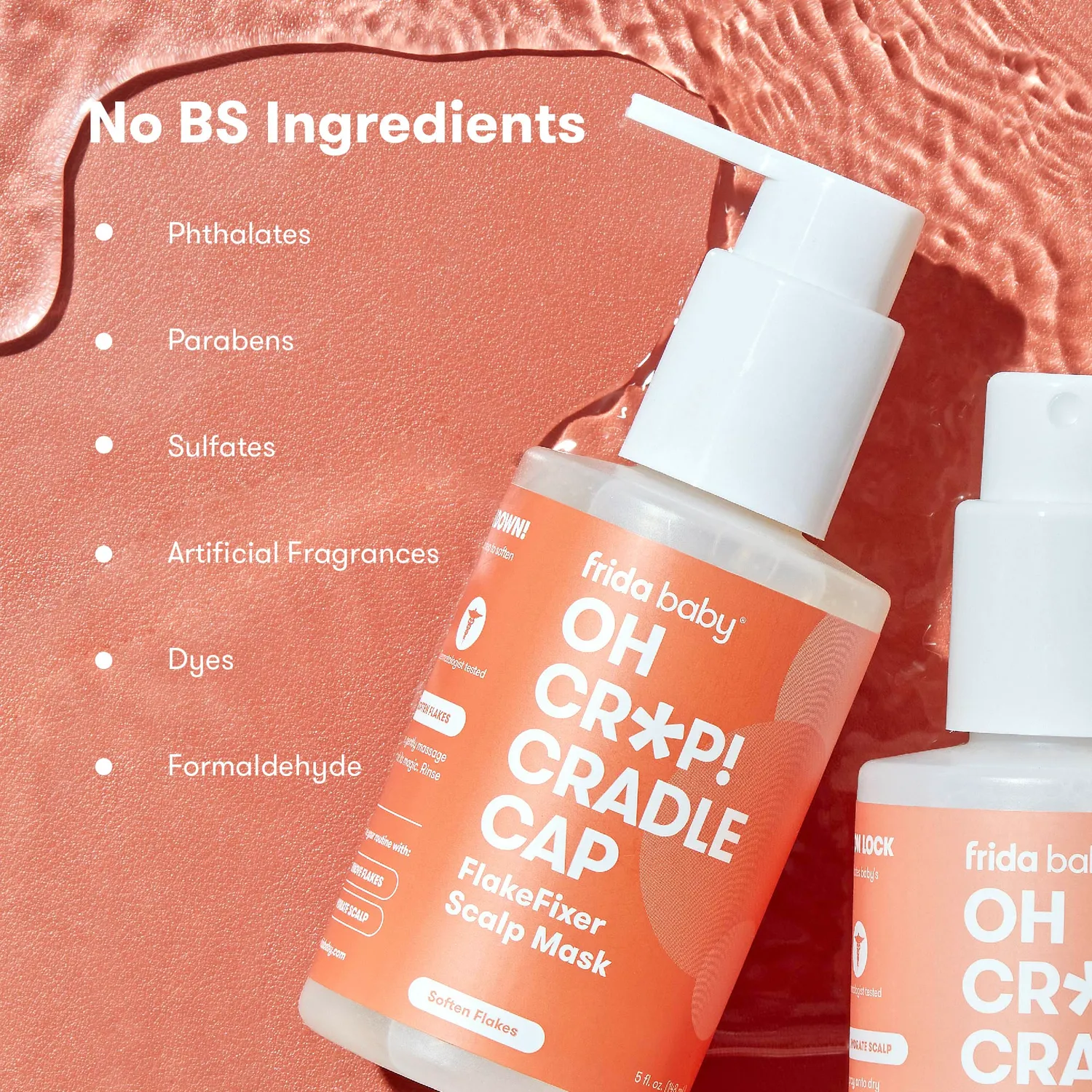 Frida Baby Milchschorf Duo Spray + Maske Aloe
