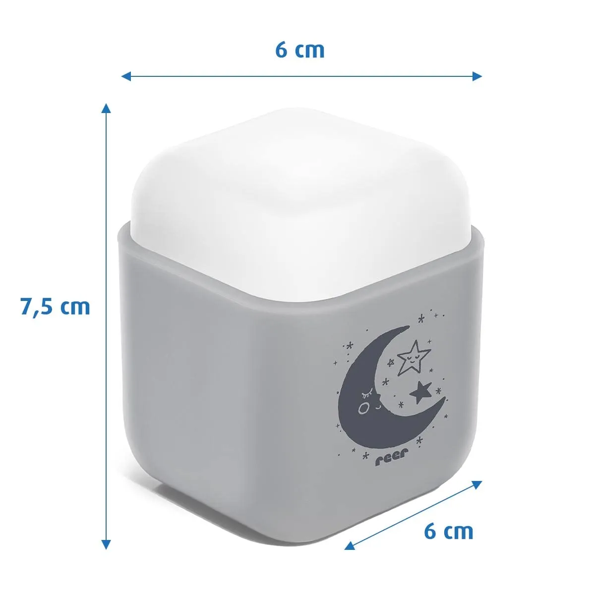 Reer SleepLight 52401 Nachtlicht hellgrau Akku