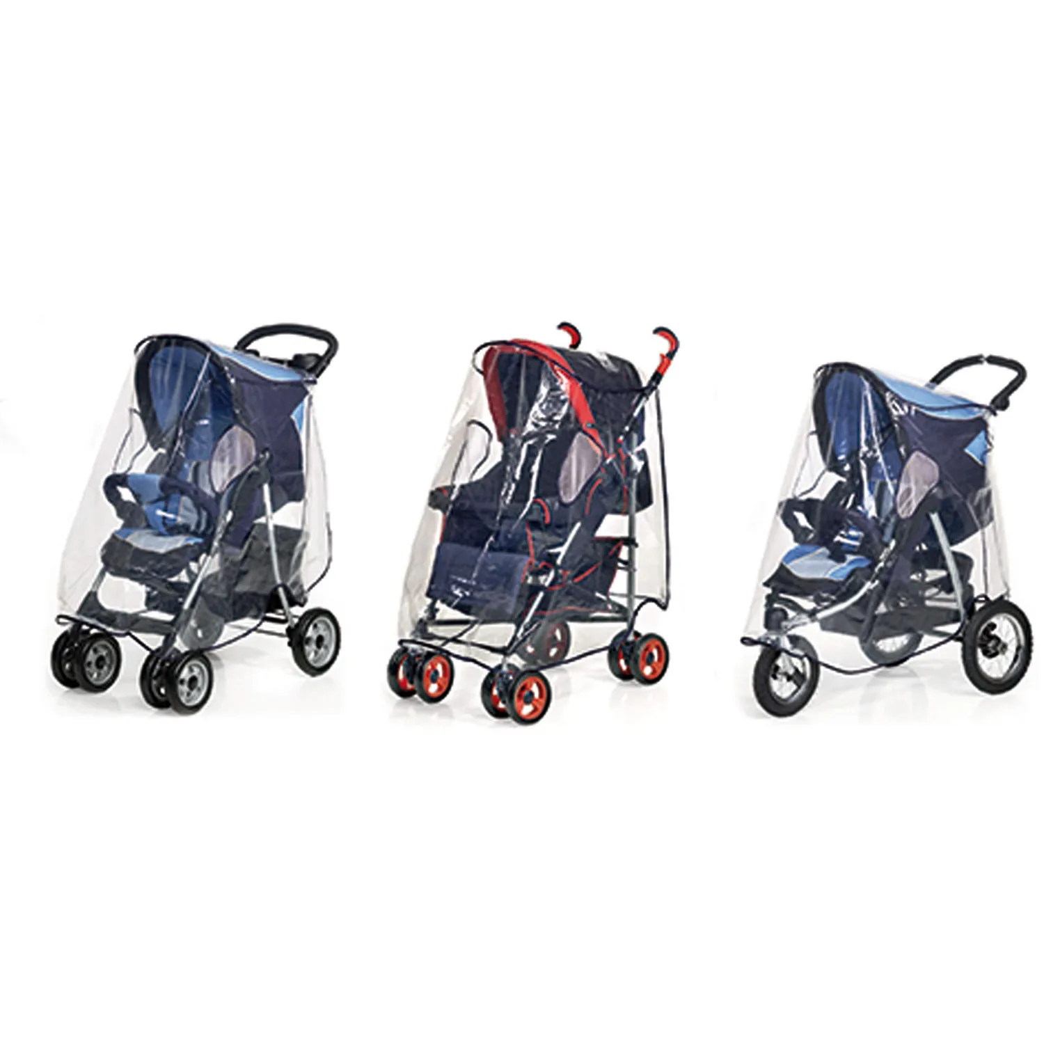 Reer RainCover Active Regenschutz Buggy transparent