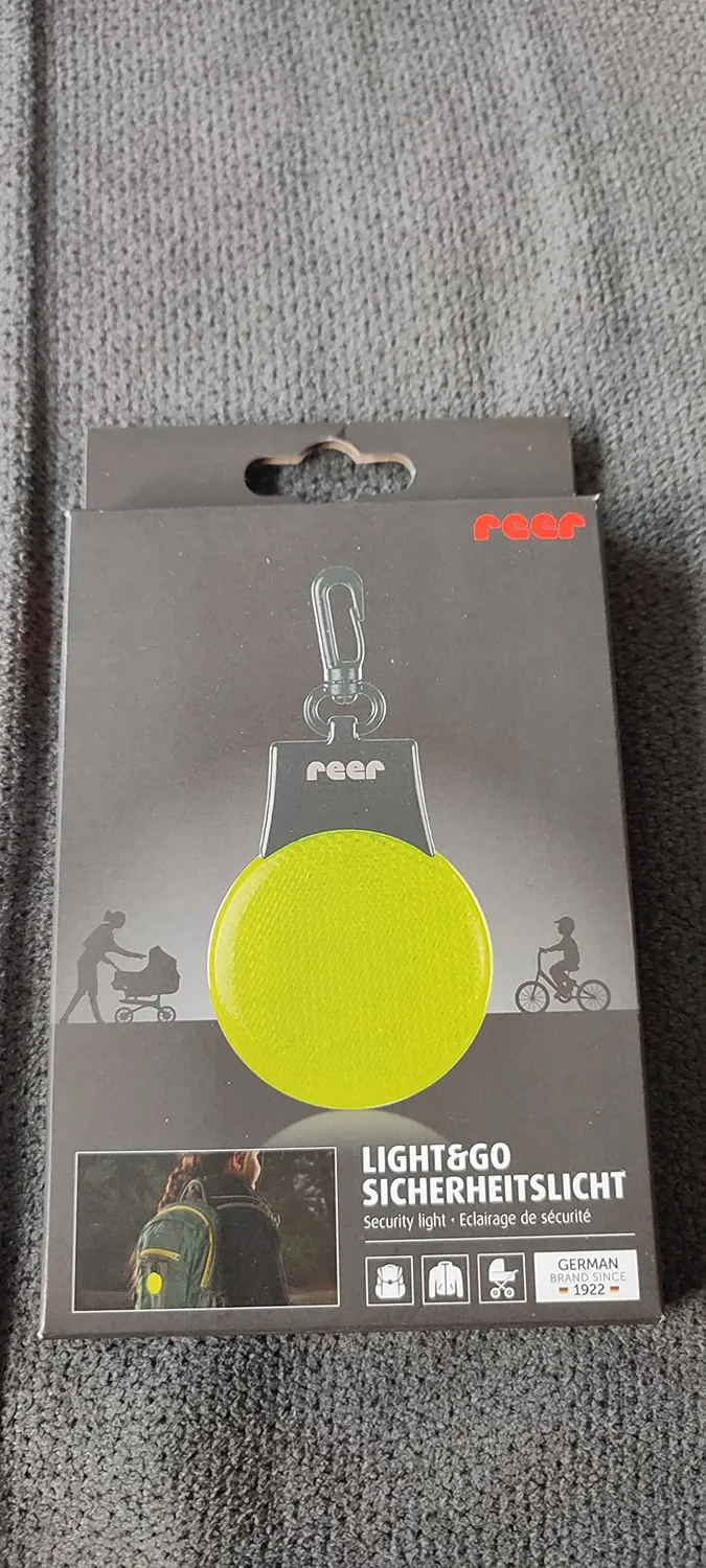 Reer Light&Go Sicherheitslicht LED Anhänger grün