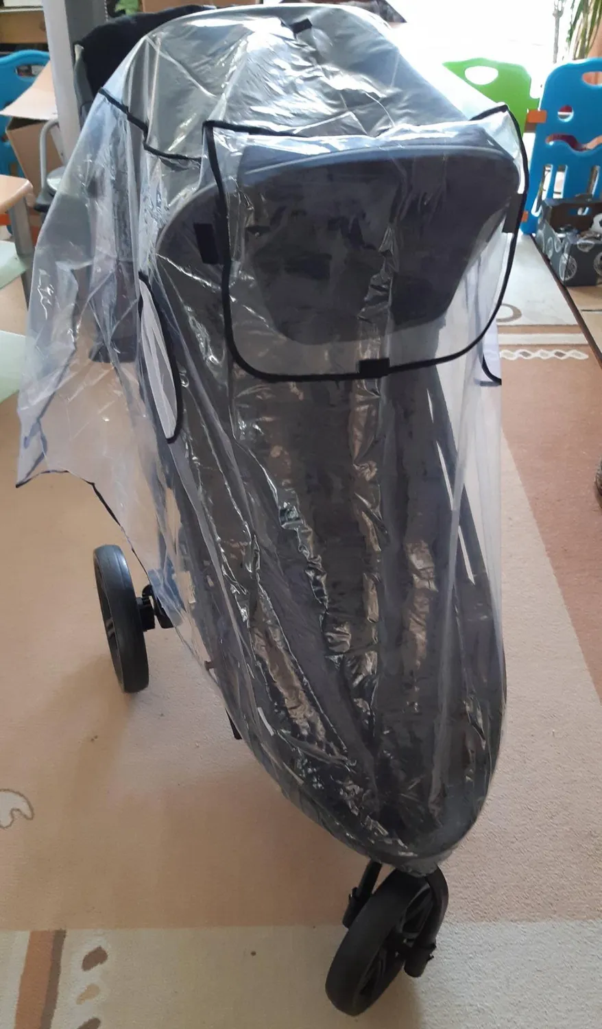 Reer RainCover Active Regenschutz Buggy transparent