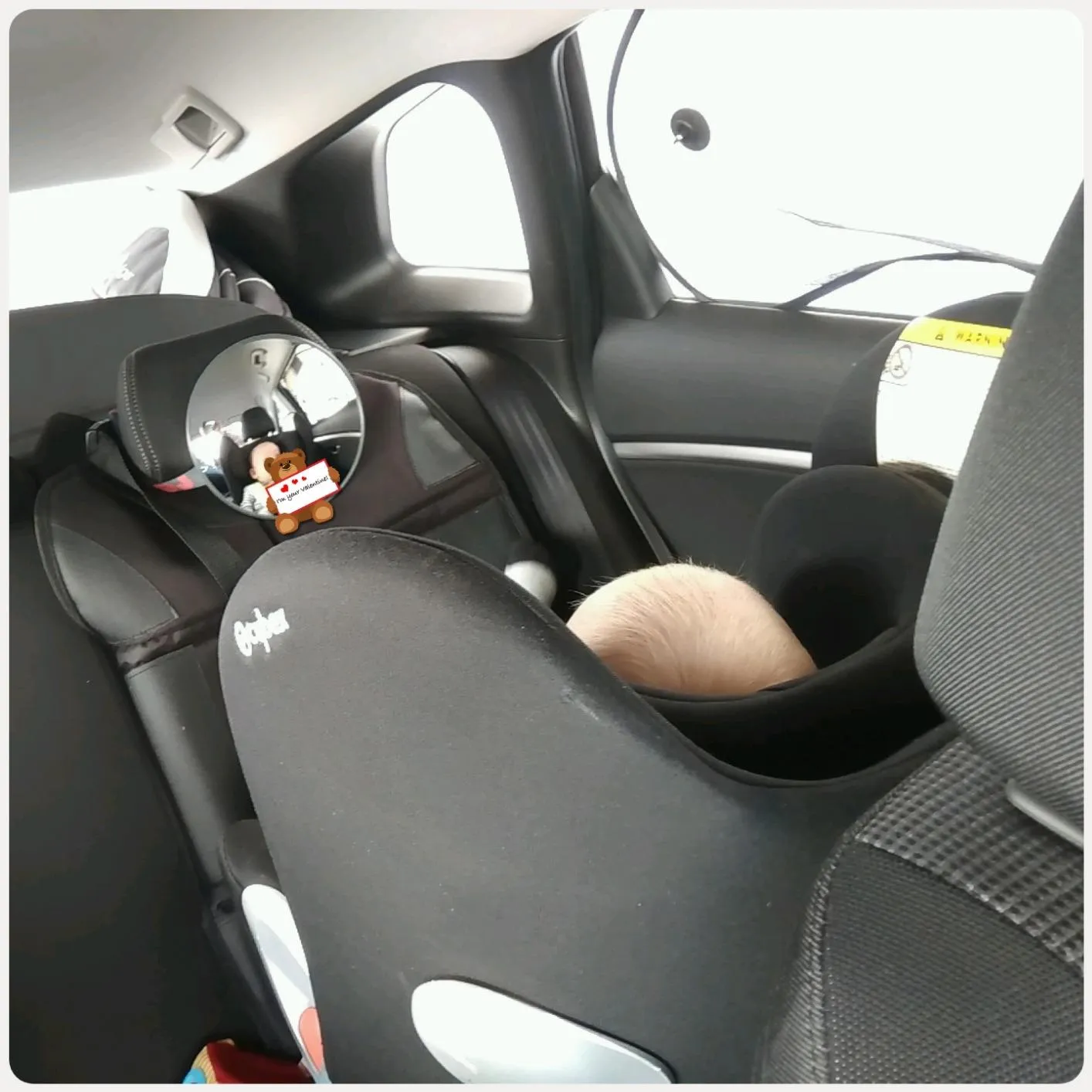 Reer SafetyView 8601 Rücksitzspiegel bruchsicher 1 Stück