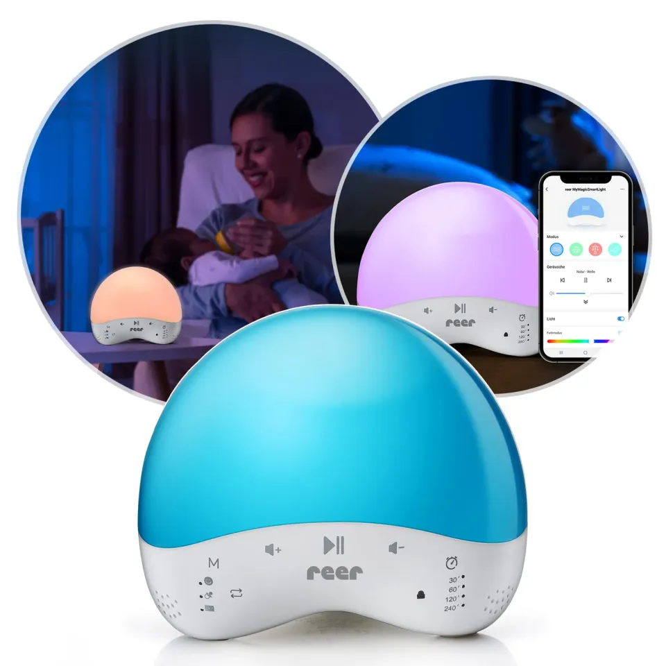 Reer MyMagicSmartLight Nachtlicht Alexa App Musik 16 Mio Farben