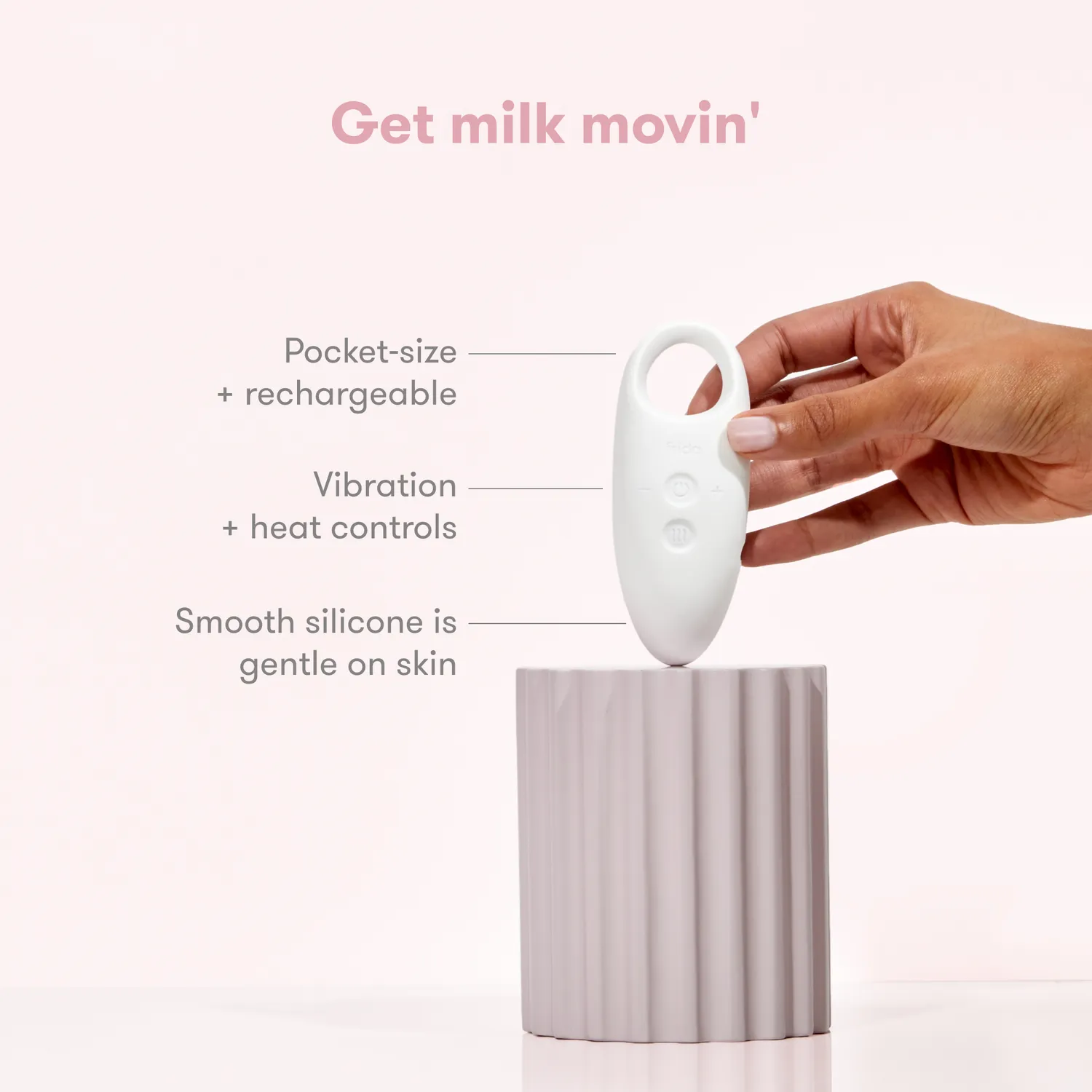 Frida Mom 2-in-1 Lactation Massager Stillmassager Wärme