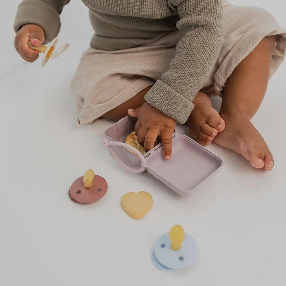BIBS Pacifier Box Schnullerbox Dusky Lilac steriliserbar