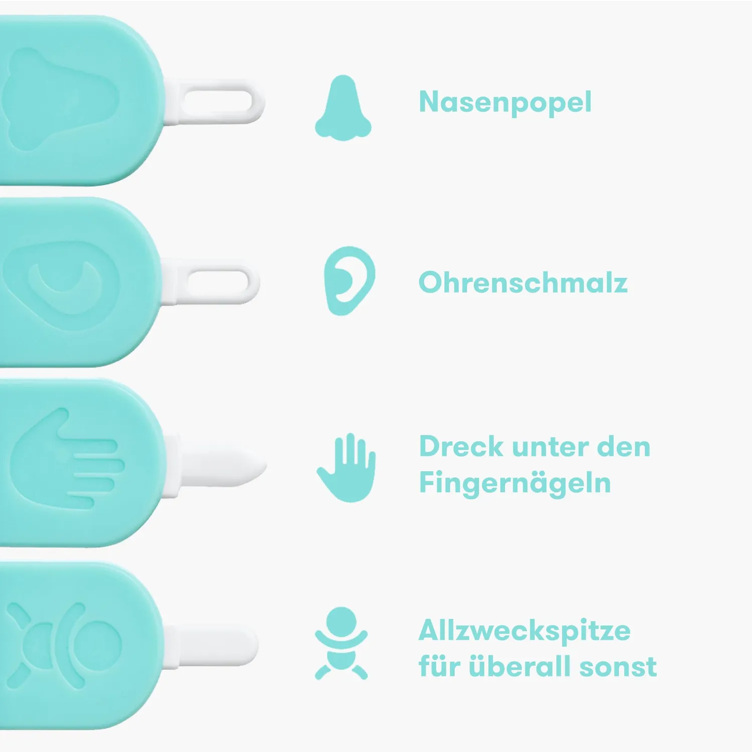 Frida Baby Nose Care Essentials Nasenpflege-Set Filter
