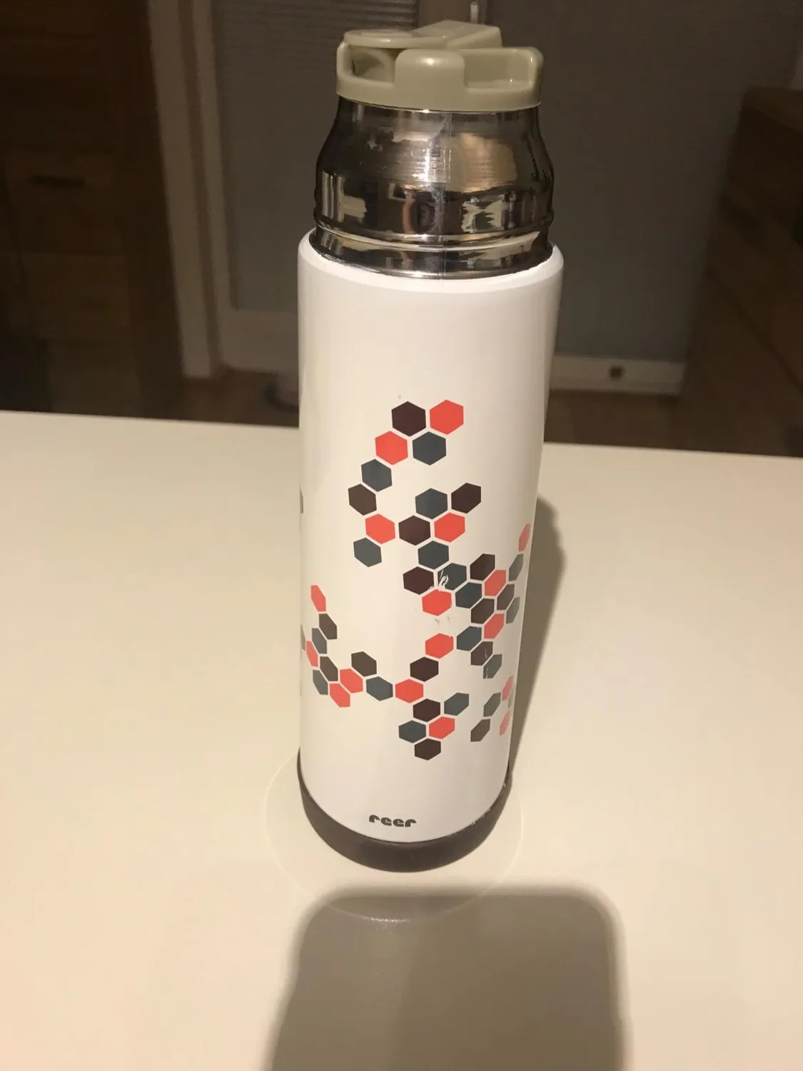 Reer 90310 DesignLine Isolierflasche 350 ml Edelstahl