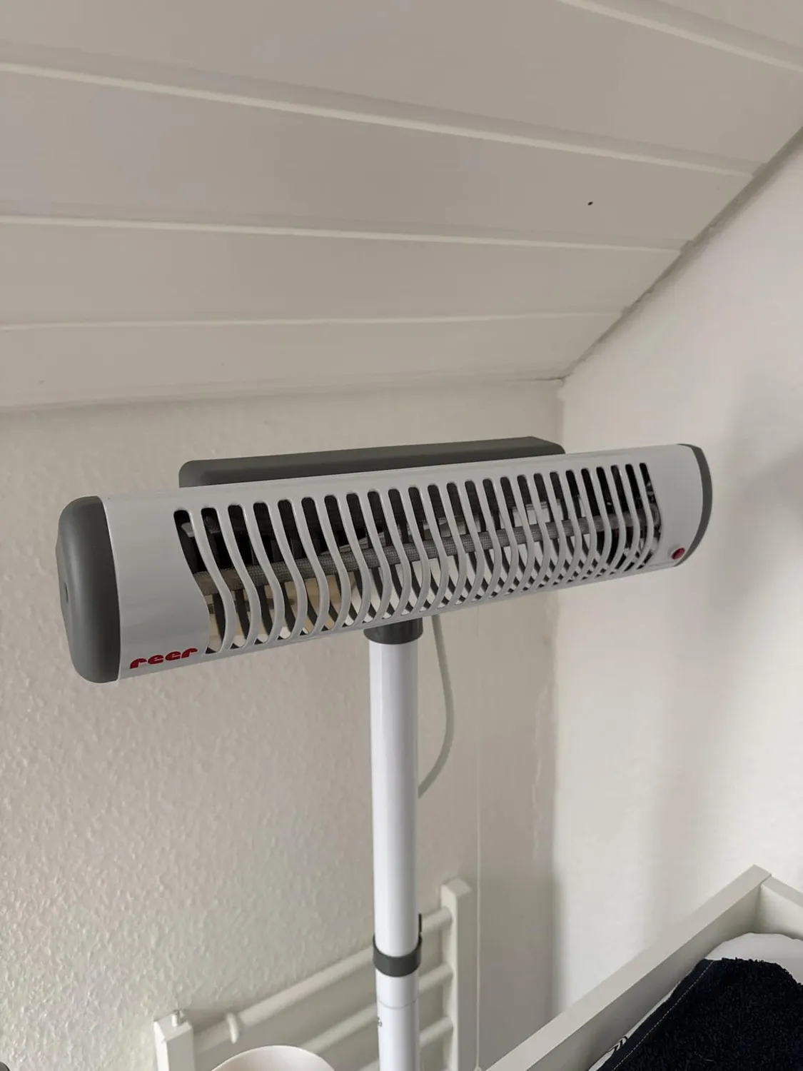 reer EasyHeat Flex Wärmestrahler Wickeltisch Standgerät 500W