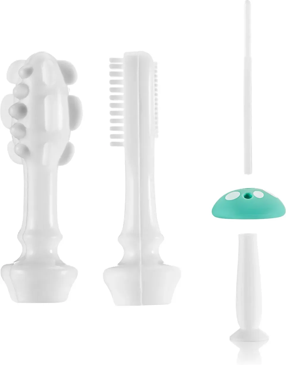 reer BabyCare Zahnputz-Trainer Silikon Fingerzahnbürste