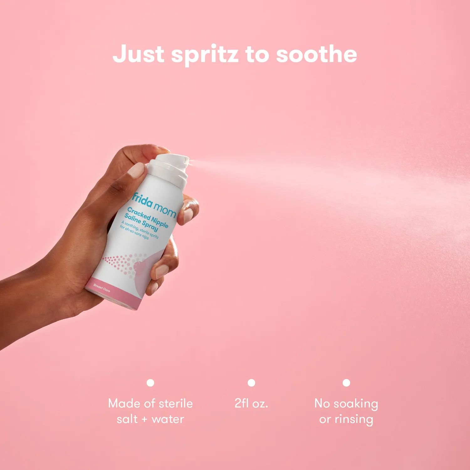 Frida Mom Cracked Nipple Brustwarzenspray 60 ml salzhaltig