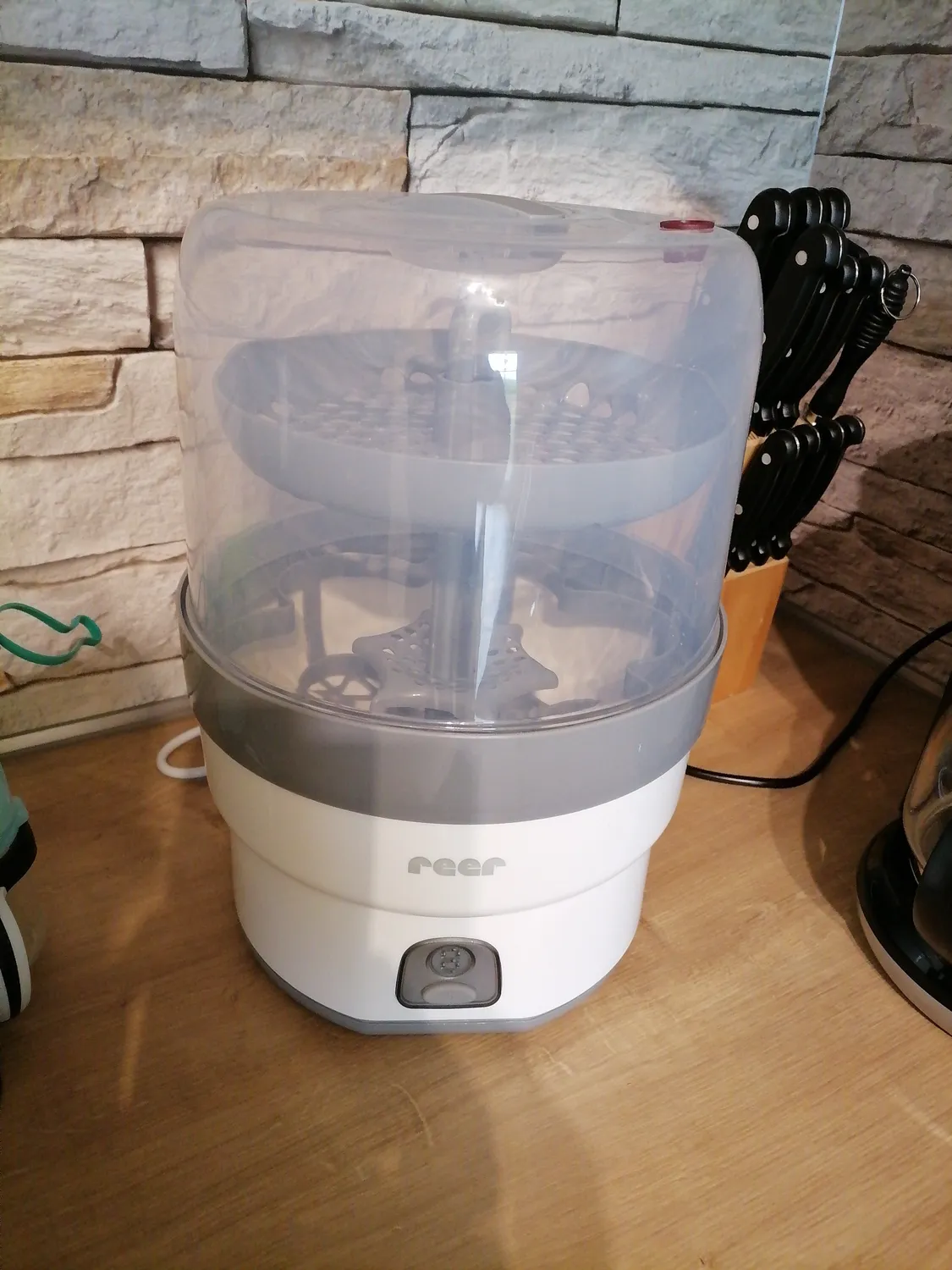 reer VapoMat S Sterilisator Single für 6 Flaschen