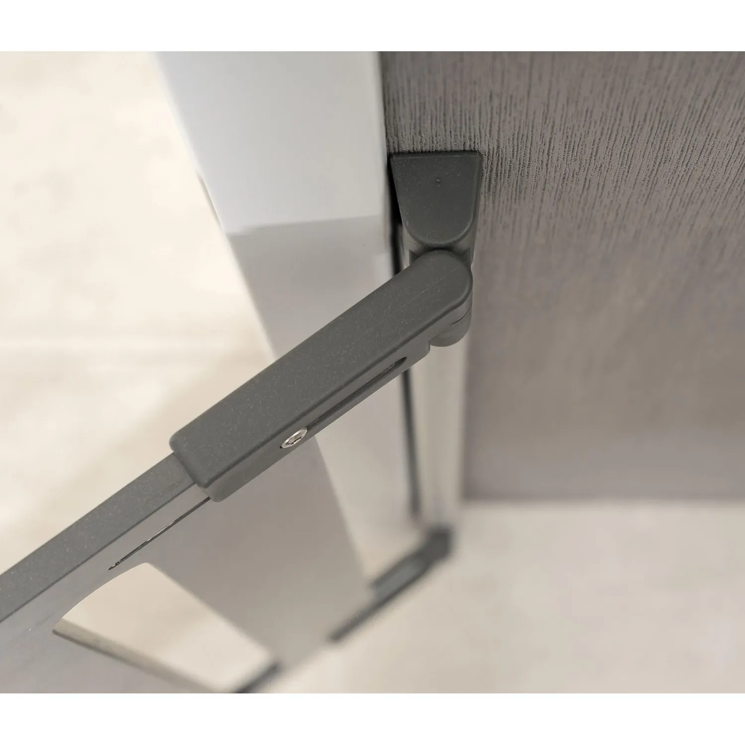reer EasyFix Schnellmontage-System Türgitter Trend grau