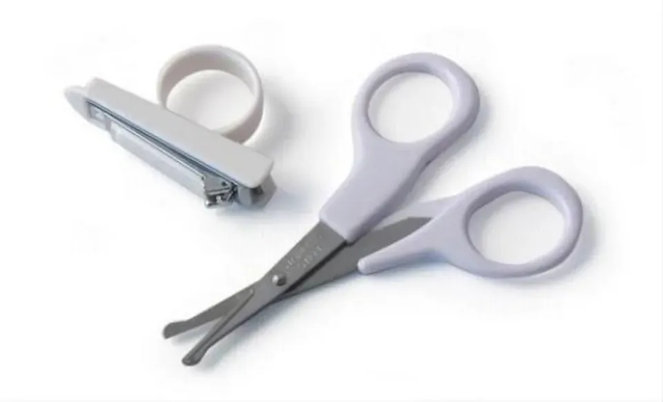 Reer 70882 Nagelpflege-Set 2-teilig Edelstahl Baby