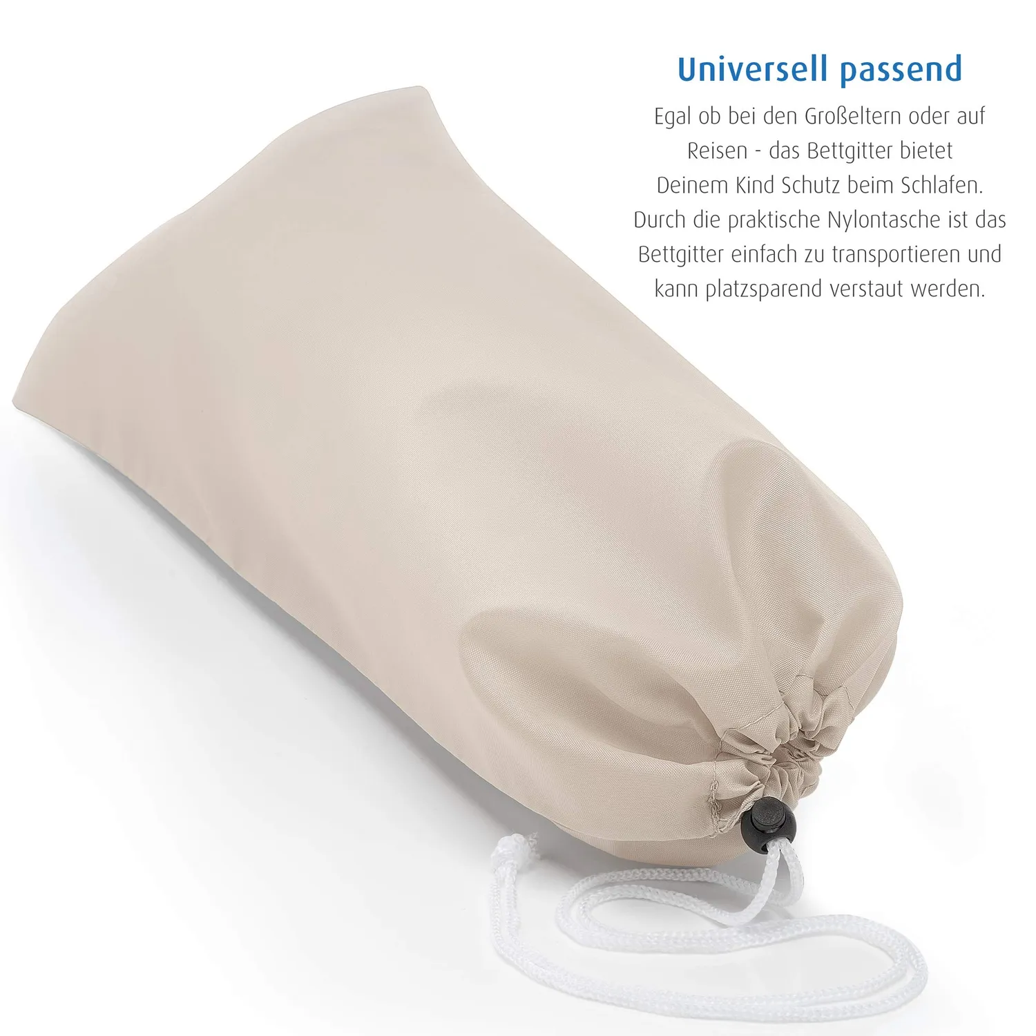 Reer Sleep'n Keep Bettgitter 100 cm beige Rausfallschutz