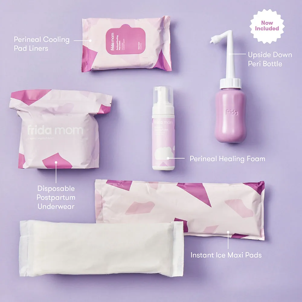 Frida Mom Recovery Essentials Wochenbett Set mit Peri Flasche