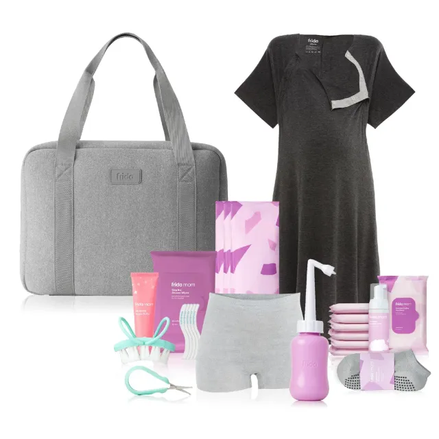 Frida Mom Motherload Kliniktasche Geburt Wochenbett Set