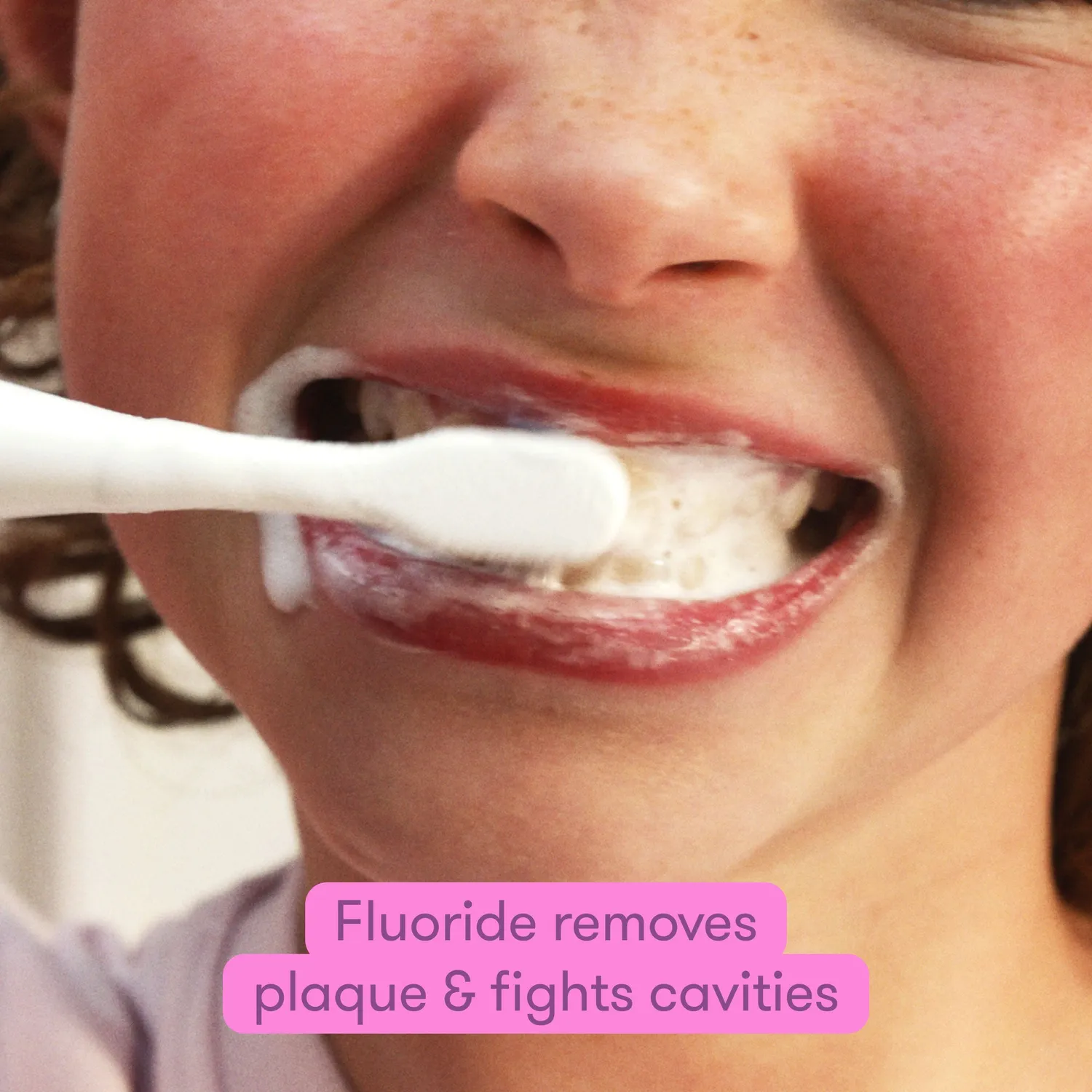 Frida Kids Fluoride Toothpaste Zahnpasta Bubble Mint mit Fluorid