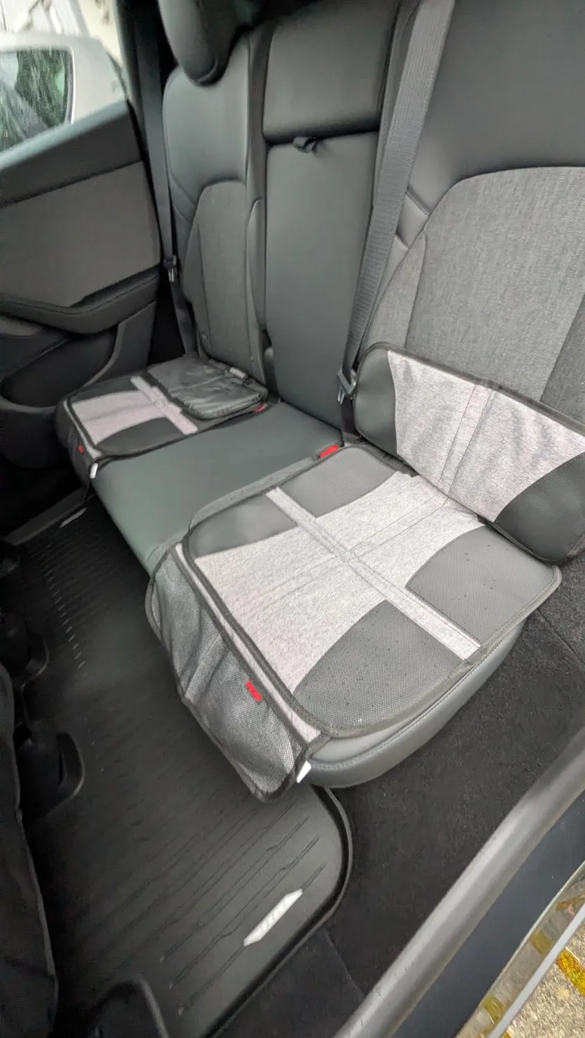 Reer TravelKid MaxiProtect Kindersitz-Unterlage lang grau