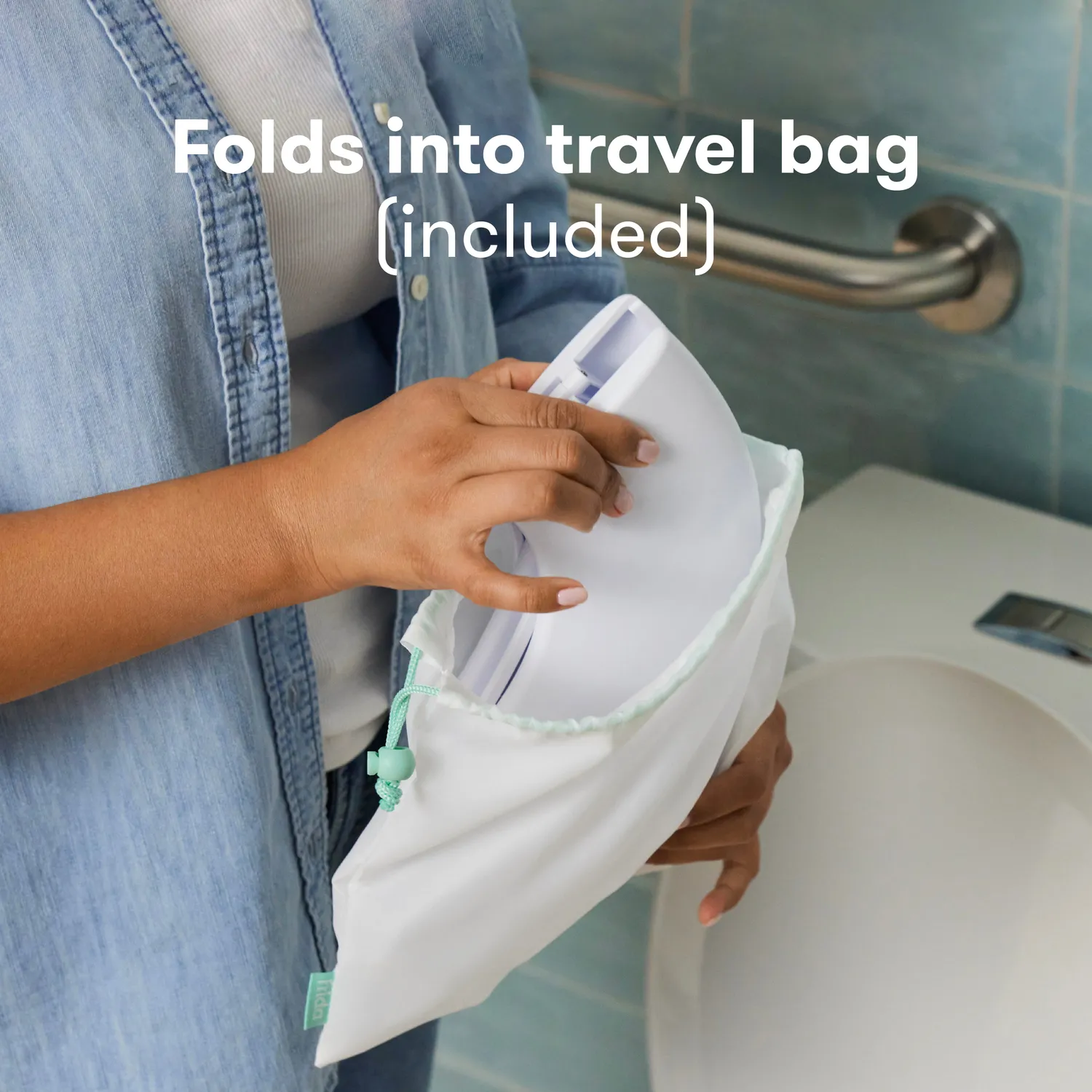 Frida Baby Fold-and-Go Toilettensitz Kinder faltbar