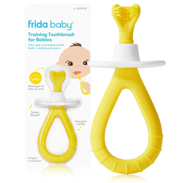 NoseFrida Training Zahnbürste Baby Silikon