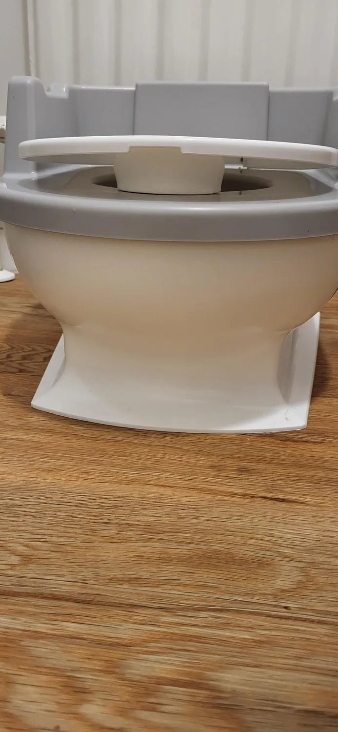 Reer SitzFritz Töpfchen Grau 1:1 Toilette